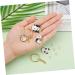 2 Boxes Panda Bamboo Pendant Backpack Accessories Charms Jewelry Making Decor Do It Yourself Child 0.2X2.4X2.7CMx2pcs As Shownx2pcs - Buy Online on GoSupps.com