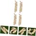 ABOOFAN 4pcs Simulated Garlic Hanging Skewers Lanyard Artificial Vegetable Model Photo Props Accessories - Buy Online on GoSupps.com