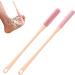 Long Handle Toe Brush - Nail Cleaning Fingernails Toe Brush for Shower with Long Handle Foot Scrubber in the Shower Deep Cleaning for Elderly Seniors Rose - Buy Online on GoSupps.com