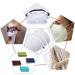 Gatuida Rubber Band Earrings - 3pcs White Elastic Accessories - Manual 5000x0.4cm - Buy Online on GoSupps.com