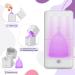Ecoblossom Menstrual Cup Sterilizer - 2-Minute Automatic UV Cleaner for Small & Large Period Cups - Buy Online on GoSupps.com