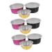 Frcolor Tools 9St bowl For melting wax mixing bowl for the holder for melting wax wax bowl wax heating bowl heating bowl aluminum film hair removal
