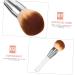DOITOOL Makeup Brush Foundation Brush Foundation Brush for Liquid Makeup Blush Powder Brush Blush Brush Women Cosmetics Brush Face Loose Powder Brush Miss Tool Fluffy White Wooden Handle - Buy Online on GoSupps.com
