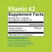 NutriZing K2 Vitamin Supplement MK-7-600mcg High Strength - 90 Vegan Capsules (3 Month Supply) | Bone & Arterial Health Support - Buy Online on GoSupps.com