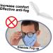 Healeved 8 STK Anti-Fog Nose Pads - Silicone Accessories for Glasses & Face Masks | Comfortable Protection & Seal | White - Buy Online on GoSupps.com