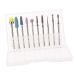 FRCOLOR Nail Polisher Nail Drill Bits Carbide Nail Drill Bit Nail Drill Manicure Head Professional Nail Drill Remove Nail Bits Drill for Nails Professional To Rotate Metal Earphone Hard