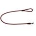 Leash - rope leash with hand loop Basic 10mm 27 colours 7 lengths (1.20 m Bordeaux) 1.20 m burgundy