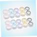 Veemoon 30 pcs Contact Lens Holder Carrier Bag Decorative Eye Case & Container for Lenses Ideal for Travel & Storage - Buy Online on GoSupps.com