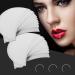 YLOIJO Professional Eyeshadow Shields Sticker Stencils Kit  Lint Free Eye Gel Pad Self-Adhesive Under Eye Crease Shields for False Eyelashes Extension/Tinting/Lip/Perming Makeup 100 Pcs
