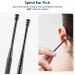 Buy Safe Ear Cleaning Kit | Painless Ear Wax Removal Tool | Easy to Use Earwax Removal Kit with Storage Box & Brush (Black - Buy Online on GoSupps.com