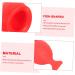 SOESFOUFU Silicone Fish Lip Filler (red) Lip Suction Plumper Plumpit Lip Plumping Device Enhancer - Buy Online on GoSupps.com