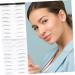 BIUDECO 2 Pairs Natural Brow Stickers Eyebrowsb Eyebrow Makeup Tools Eyebrow Stickers Patch Disposable Miss 21x15cm Black 003 - Buy Online on GoSupps.com