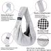 Shop Cuby Dog & Cat Sling Carrier - Soft Cotton Grey Pet Travel Bag for Small Dogs & Cats | Comfortable & Stylish - Buy Online on GoSupps.com