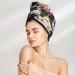 Buy Poodles Coral Velvet Dry Hair Cap with Buttons - Anti Frizz for Curly Long & Thick Hair - International Shipping Available - Buy Online on GoSupps.com