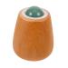 Hoement facial massage device facial tool skin care face massage roller facial scooter face scrolling eye massage device massage tool wooden handle jade face massage device