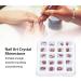 Nail Set Crystal Nail Accessories Set Bling Shiny Nail Art Decor with Endless Versatility and Trend Choices Suitable for Beauty Salon (06) - Buy Online on GoSupps.com
