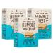 The Humble Seed Grain Free Crackers | Sea Salt 4.25 oz per box Pack of 3 | Gluten Free Plant Based Non-GMO Paleo Friendly Low Carb and Vegan | Made with 6-Seeds Sunflower Flax Chia Pumpkin Hemp and Sesame | Nut Free