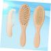 Healeved Wood Tools Scalp Massager Brush Set for Babies - Gentle Massage and Detangling Hairbrush - Buy Online on GoSupps.com