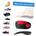 GLEAVI Arch Corrective Insoles - 2 Pairs Breathable Orthotic Shoe Pads for Men & Women | Sports & Heel Support - Buy Online on GoSupps.com