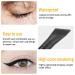 Waterproof Black Liquid Wing Eyeliner Stamp Set - 2 Count Pack for Colored Eye Liners - Smudge-proof Eye Makeup Kit - Buy Online on GoSupps.com