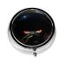 Future Astronautsround Pill Box 3 Compartment Round Pill Box Organizer Portable Travel Pill Box for Traveling.