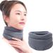 Pisheng Cervicorrect neck bandage collar for sleeping collarage against neck pain and support soft collar for ruffle neck pillow for relief (gray)