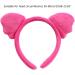 amangul Simple Sweet Hair Accessories Women Light Up Washing Face Hairband for Ears Headbands Multi Color Glowing Hair Hoop(Pink) - Buy Online on GoSupps.com