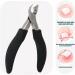 Nail Clippers for Thick Nails - Professional Stainless Steel Toenail Clippers with Wide Jaw Opening Heavy Duty Fingernail Clippers for Men and Women Ultra Sharp Nail Cutter with Ergonomic Handle - Buy Online on GoSupps.com