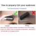 Professional Stainless Steel Eyebrow Scissors & Comb | Eyebrow Trimming Tool for Men & Women - International Shipping Available - Buy Online on GoSupps.com