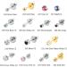 2 Pack Sterile No Pain Ear Piercing Gun - Disposable Ear Stud Gun Set (Silver) | Easy and Painless Piercing Tool - Buy Online on GoSupps.com