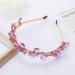 IYOU Bling Crystal Headbands Purple Rhinestone Headwear Gemstone Vintage Party Birthday Hair Accessories for Women and Girls - Buy Online on GoSupps.com