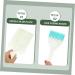 ORFOFE 1 Set Baking Oil Hair Coloring Board Hair Coloring Comb Beard Kits Beard Tools Hair Streaking Kit Hair Color Board Highlighting Paddle Hair Dye Nylon Office Manicure 34.30X10.80X0.50CM Green - Buy Online on GoSupps.com
