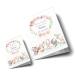 OLGS Personalized U-Book & Vaccination Pass Covers Set | Cute Boho Examination Booklet & Passport Cover | Customizable with Names & Birthdates | Perfect Gift for Friends - Buy Online on GoSupps.com