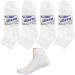Diabetic Ankle Circulatory Socks for Men | Health Support | Loose Fit | White 10-13 - Buy Online on GoSupps.com