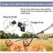 No Tangle 2 Dogs Lead Coupler Half Bungee Dog Leash Splitter For Small Dogs Under 15kg Good Control Easy & Safe Walking - Buy Online on GoSupps.com