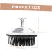 Magiclulu 2-in-1 Shampoo Comb & Scalp Massage Brush - Portable Hair Cleaning & Peeling Accessories for Men & Women - Ideal for Home Use - Buy Online on GoSupps.com