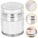 Beaupretty Travel d airless cream s moisturizer pump jar Moisturizer container cosmetic cream jar Empty airless cosmetic container pump type plastic travel moisturizing Bottle 7.5X6.2CM As Shown - Buy Online on GoSupps.com