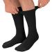 Creswell Diabetic Crew Socks (3 Pairs) - Made in USA - Black 10-13 Size - Buy Online on GoSupps.com