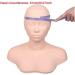 Mannequin Head - Manikin Head - with Shoulders External Carving Acupuncture Points for Acupuncture Point Beauty Practice Model for Beginners Constructive23 - Buy Online on GoSupps.com