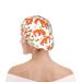 Cute Fox Waterproof Luxury Shower Cap for Women - Reusable Fashion Hat with Elastic - Ideal for Long, Short, Curly Hair (Color 10) - Buy Online on GoSupps.com