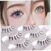 FRCOLOR 5 Pairs Diamond Eyelashes Girls Lashes Natural False Lashes Fluffy Colorful Decor Lash Decor Lash Extensions Fake Eyelashes Natural Look Miss Christmas Fiber Extend - Buy Online on GoSupps.com