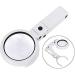 Portable Magnifier Multi-Purpose Times 11 Times Eight LED Lights Handheld Bracket Desktop Reading Maintenance Magnifier Full of Stars - Buy Online on GoSupps.com