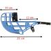 Buy Don Pare Muzzle Model 101 in Light Blue - Ideal for Dogs Kennels Racing and Car Travel | Amathings - International Shipping Available - Buy Online on GoSupps.com