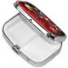Merry Christmas 2 Compartment Small Pill Case | Cute Travel Pill Organizer for Pocket & Purse Gifts - Buy Online on GoSupps.com