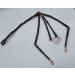Buy Deister Breastplate in Brown Rose Gold Pink | Soft Leather Rhinestone Auxiliary Reins for Thoroughbreds - Buy Online on GoSupps.com
