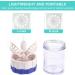 Omevett 8 Pcs Contact Lens Cleaning Case Contact Lenses Barrel Case Contact Lens Washer Cleaner Contact Lens Case Manual Rotation Contact Lens Cleaning Container for Eyes Care - Buy Online on GoSupps.com