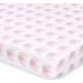 Peanutshell Pink Elephant & Hearts Pack n Play Mini Crib Sheets for Baby Girls - 2 Pack - Buy Online on GoSupps.com