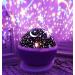 DS Living Star Projector Night Light for Children Kids Baby or Toddler Bedroom Light or Play Room Light (Purple)