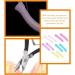 LALAFINA Nail Polish 6 Pairs of Cuticle Trimmer Handle Sleeves Manicure Dead Skin Scissors Handle Sleeves Nail Scissors - Buy Online on GoSupps.com
