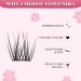 Fowendia 72 Pcs Cluster Lashes | C-10mm Individual Eyelash Extensions | DIY C D Curl Soft Thin Band Eyelashes - E01 - Buy Online on GoSupps.com